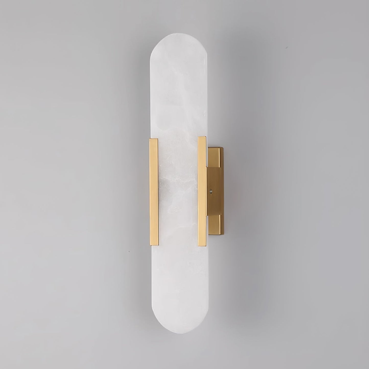 Melange langgestreckte alabaster wandleuchte