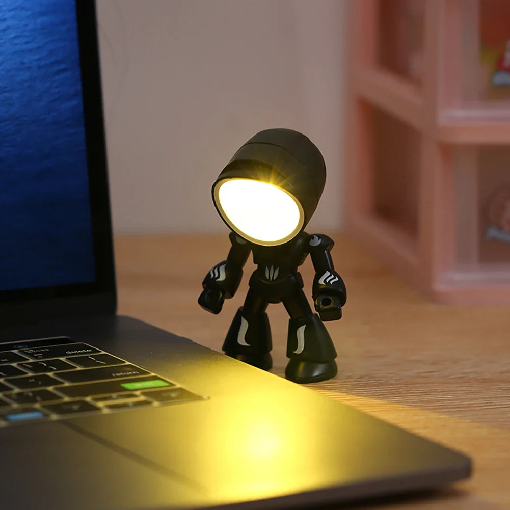 AdorableBot - niedliche roboter tischlampe