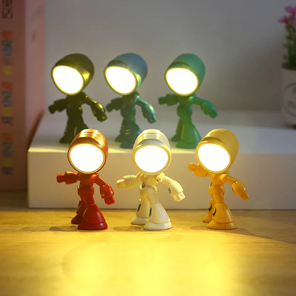 AdorableBot - niedliche roboter tischlampe
