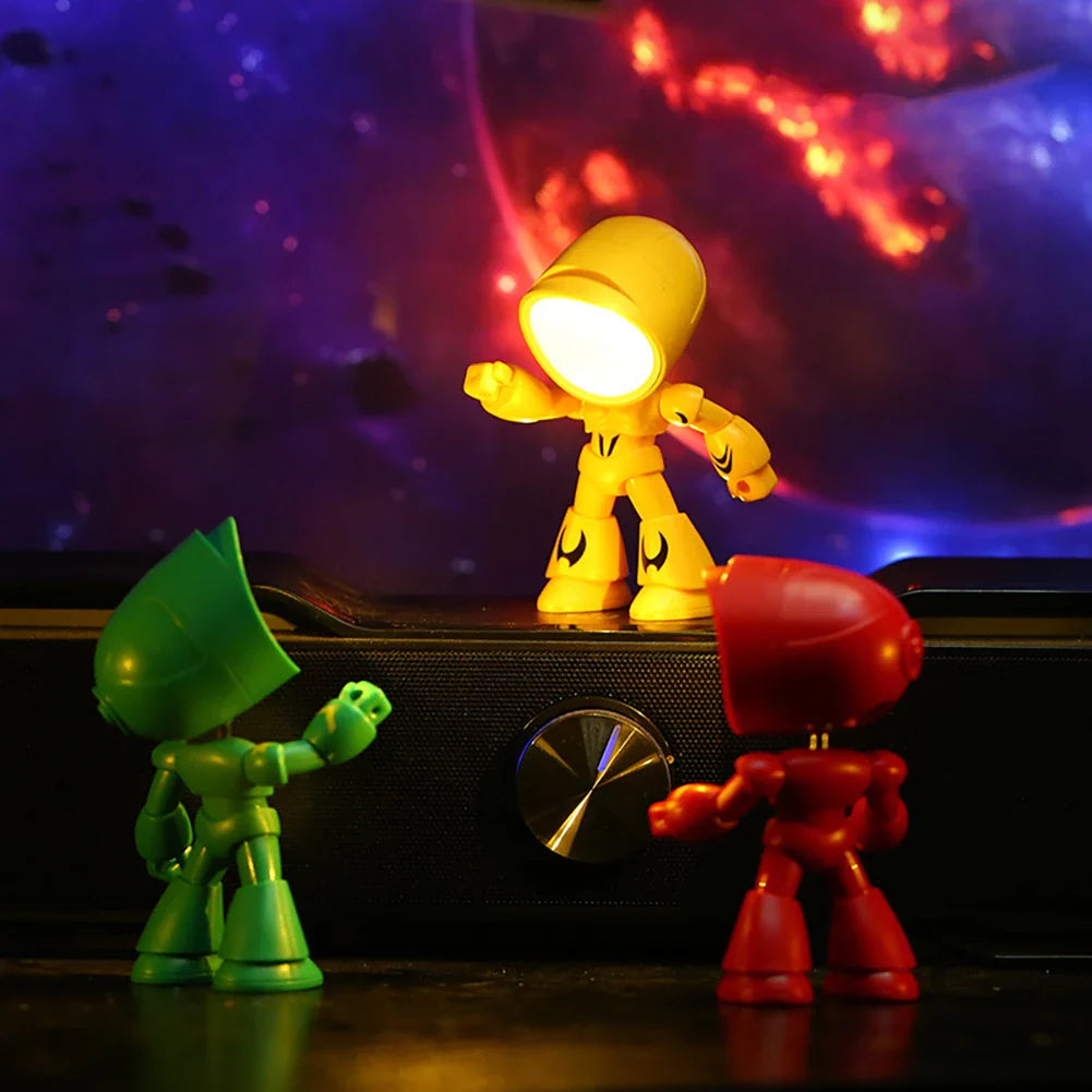 AdorableBot - niedliche roboter tischlampe