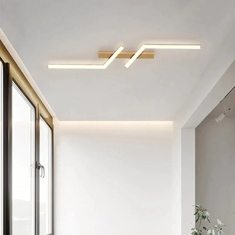 Sleekglow - deckenleuchte mit led-leitung