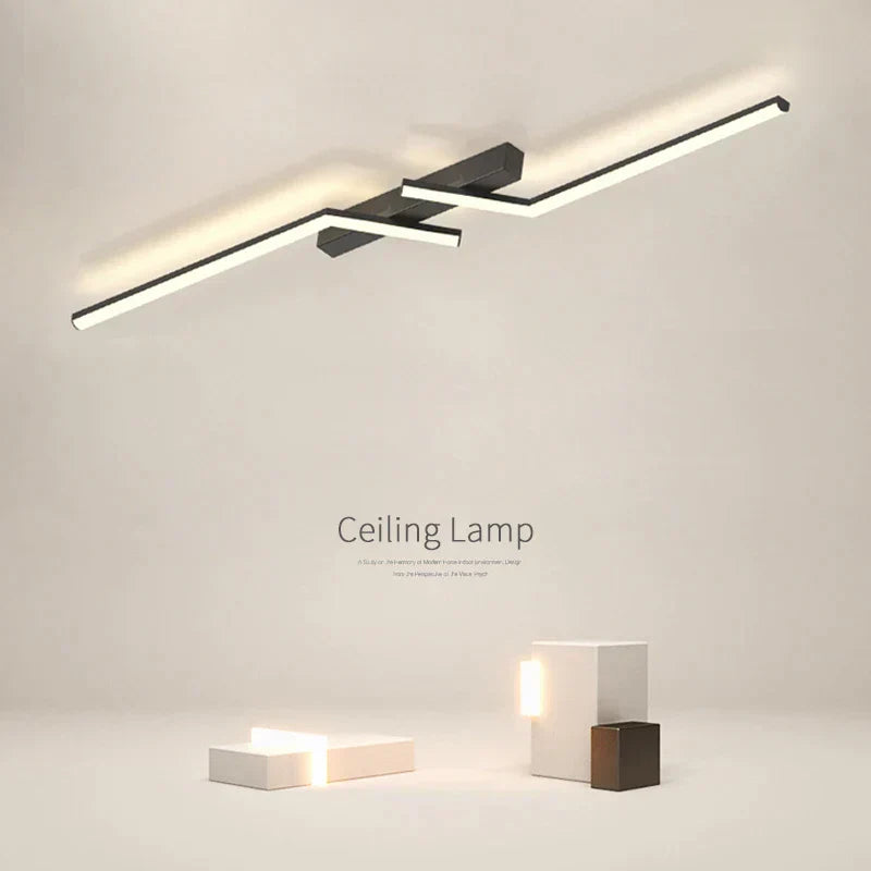 Sleekglow - deckenleuchte mit led-leitung