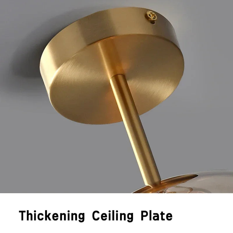 Essenceglow - minimalistische deckenlampe aus glas
