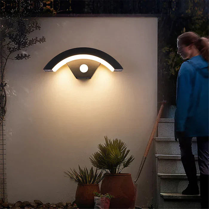 LumiVista - moderne wasserdichte wandleuchte für stilvolle außenbereiche