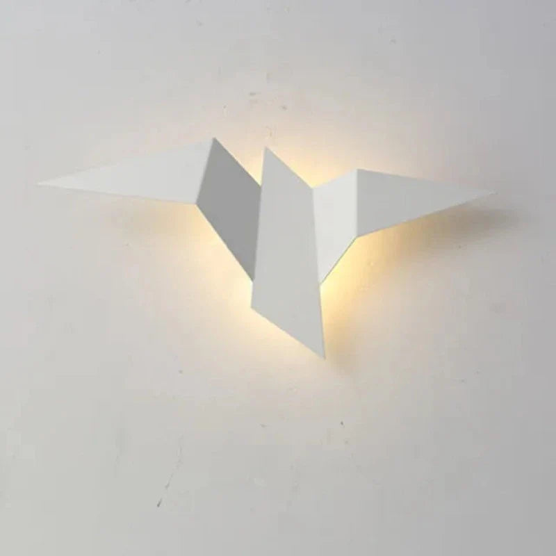 AvianAura - nordischer eisenvogel wandleuchter