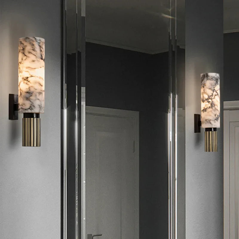 LuxeMarble - marmor wandleuchte