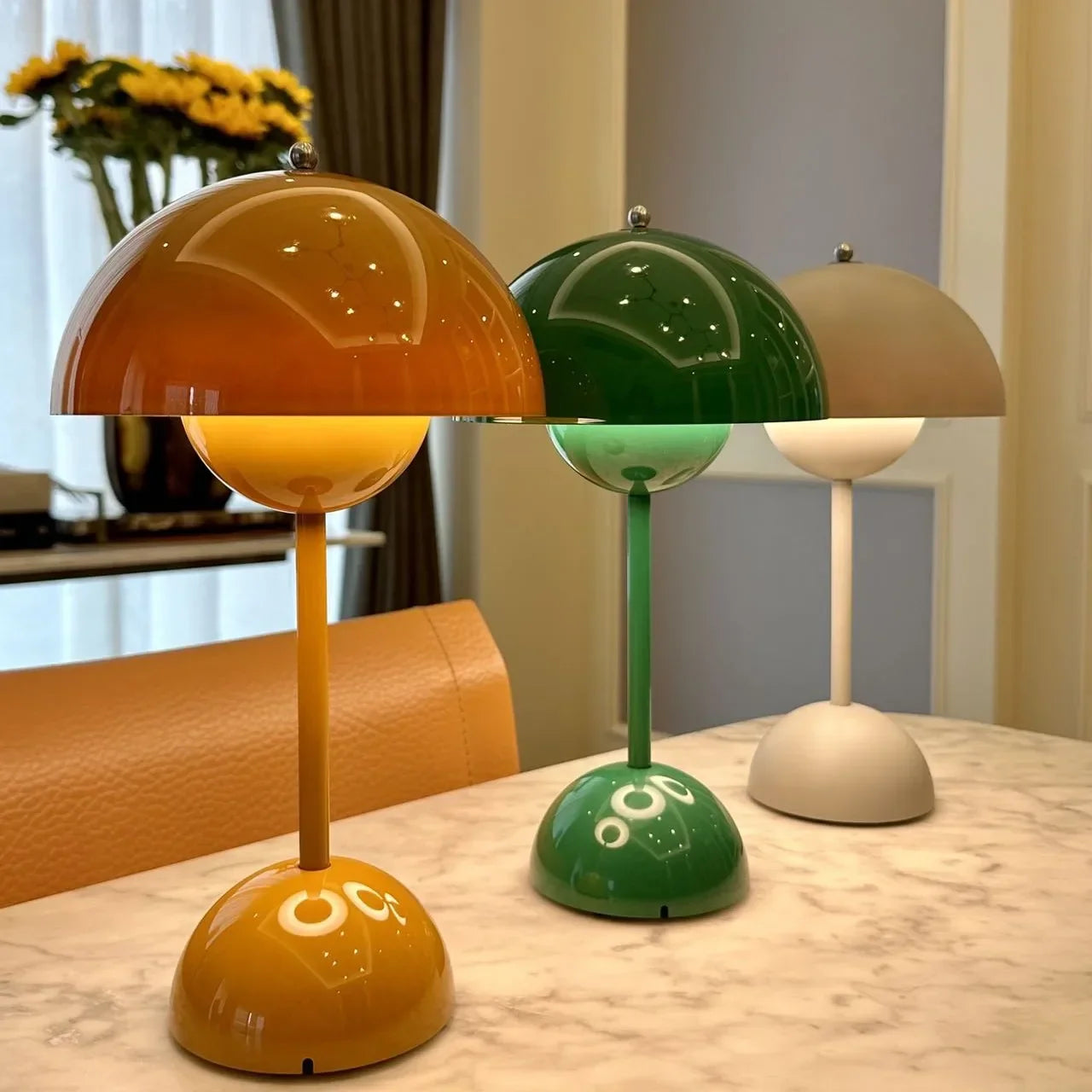 Bloomshroom - tischlampen mit pilzblüten