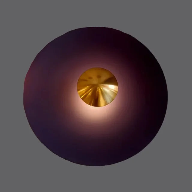 Colorburst - moderne runde lampe