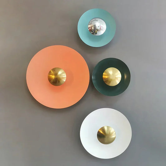 Colorburst - moderne runde lampe