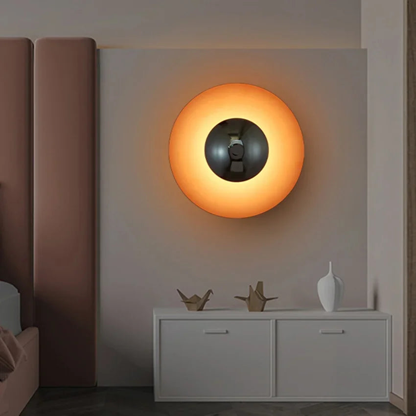 Colorburst - moderne runde lampe