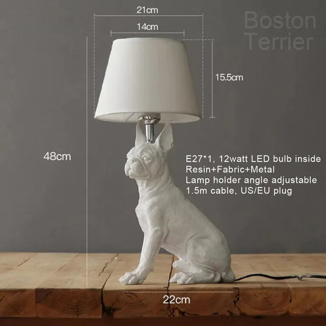 Woofglow - welpe tischlampe