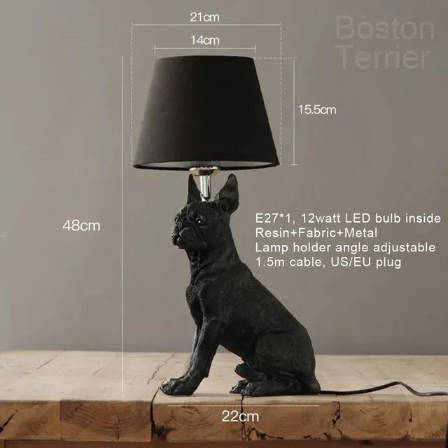 Woofglow - welpe tischlampe
