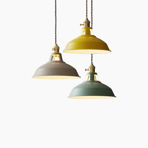 Moderne bunte pendelleuchte