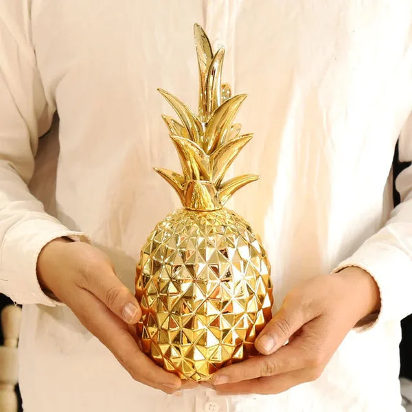 LumiPine - goldene ananas-wohnkultur