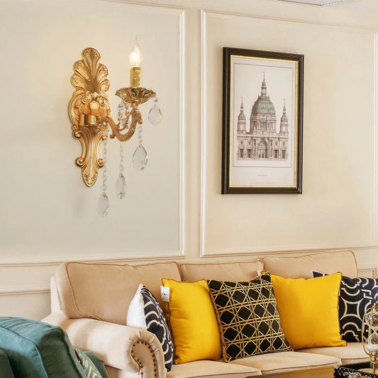 Luxeloft - kristall wandleuchte