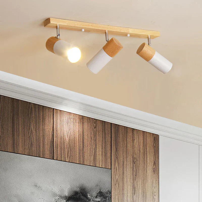 Skywood – skandinavische deckenleuchte aus holz