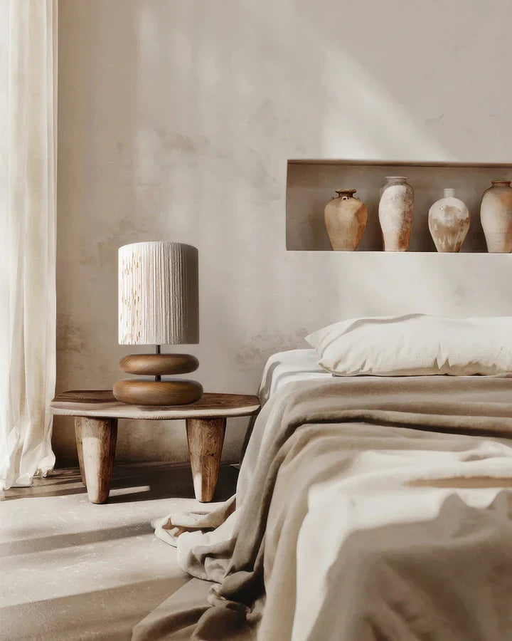 Satori tranquil holz tischlampe