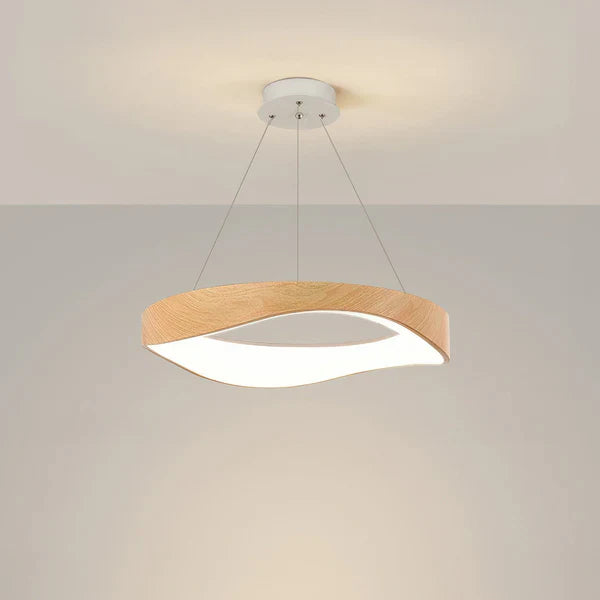 Moderne runde led-pendelleuchte für vielseitige Innenbeleuchtung
