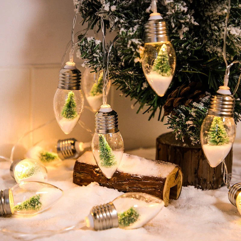 Weihnachtliche lichterkette