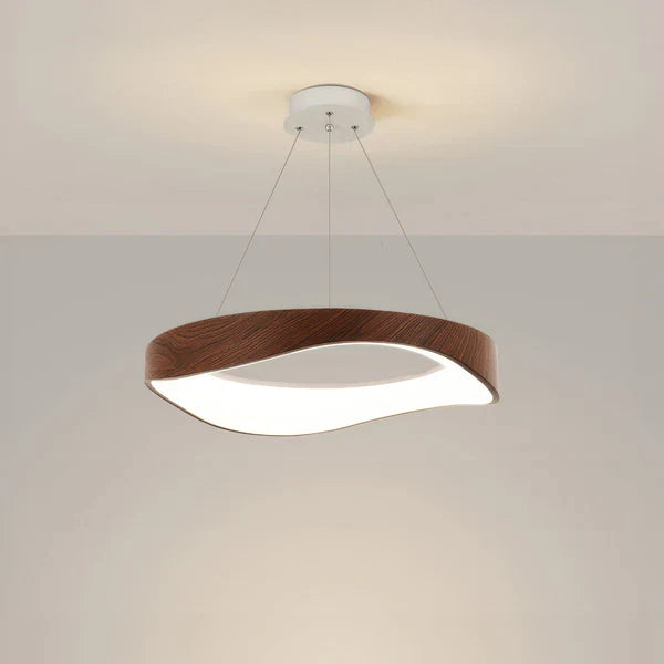 Moderne runde led-pendelleuchte für vielseitige Innenbeleuchtung