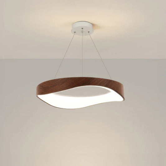 Moderne runde led-pendelleuchte für vielseitige Innenbeleuchtung