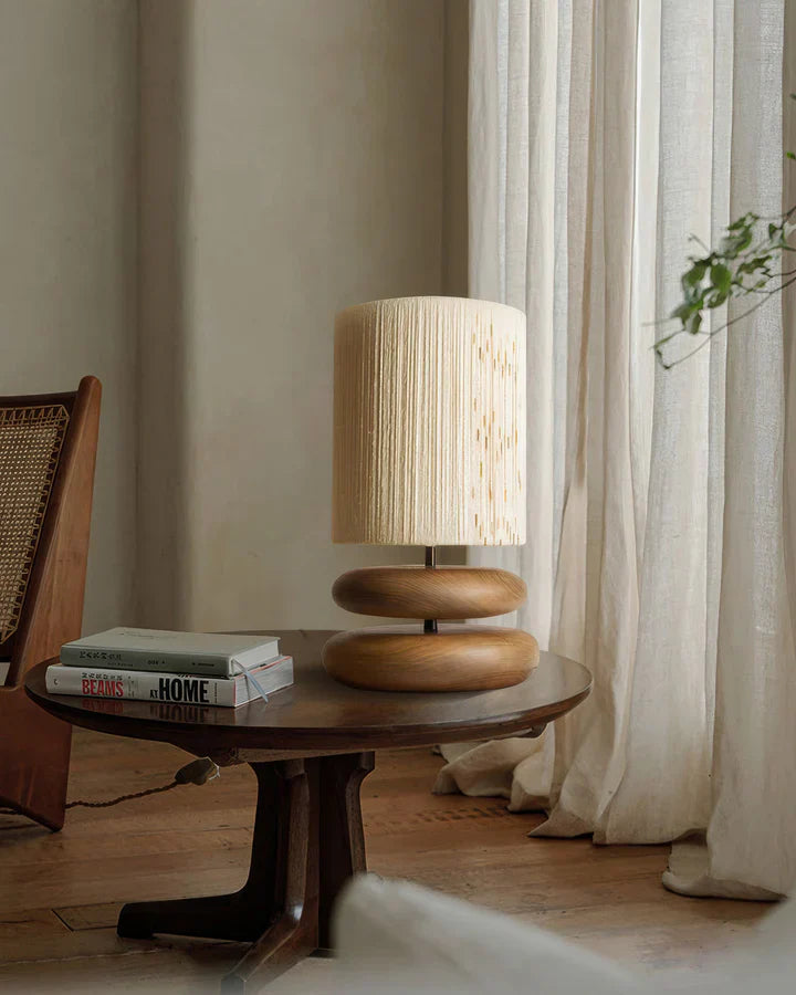 Satori tranquil holz tischlampe