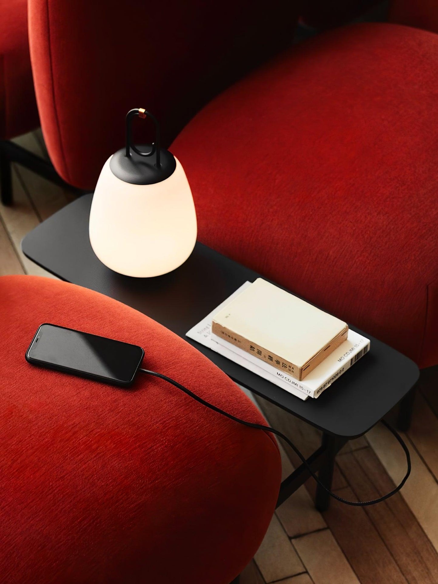 Tragbare laterne eingebaute batterie tischlampe