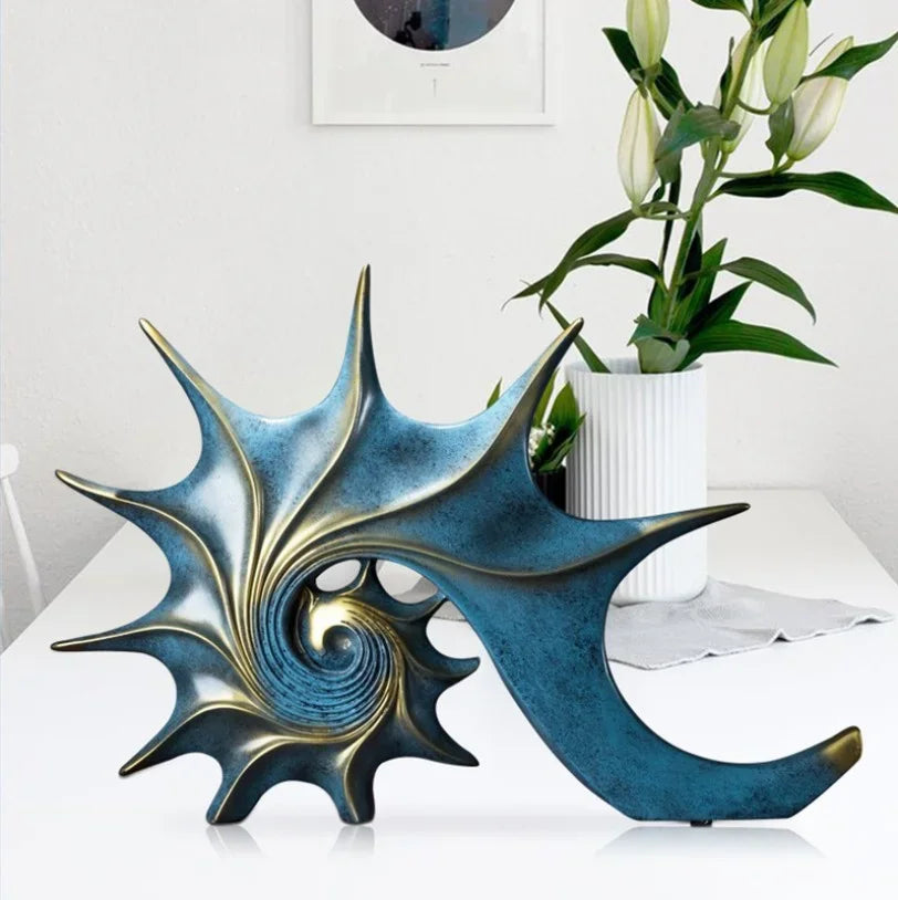 Beachside Beauty - muschelstatue dekor
