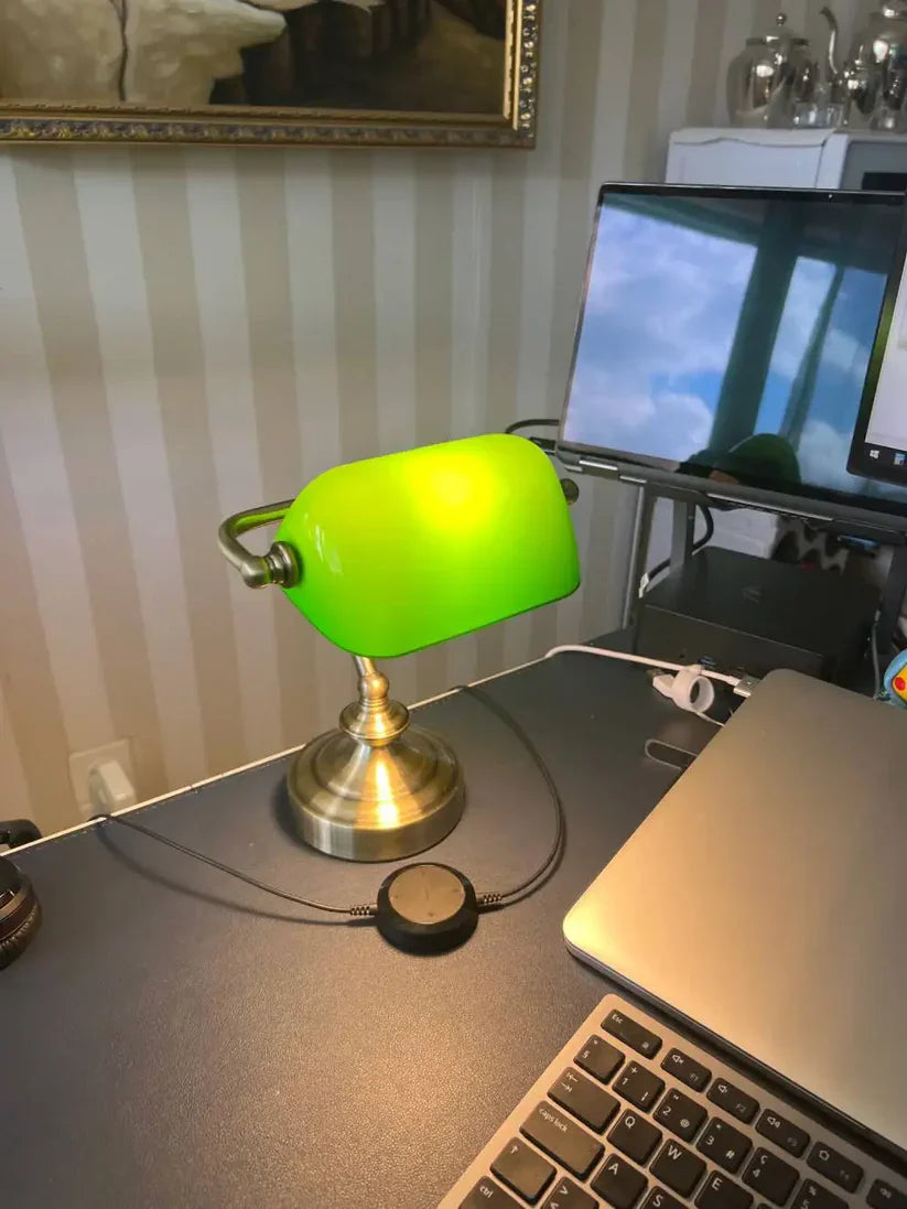 Nostalglow - retro mini schreibtischlampe