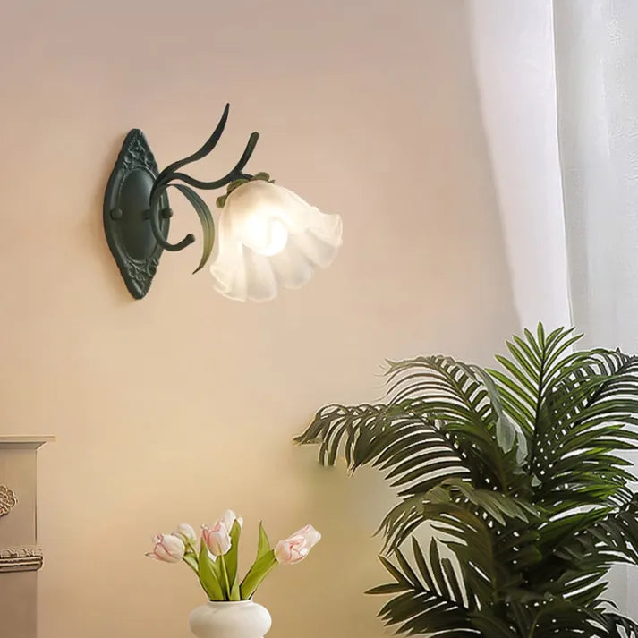 Maiglöckchen blume wandleuchte