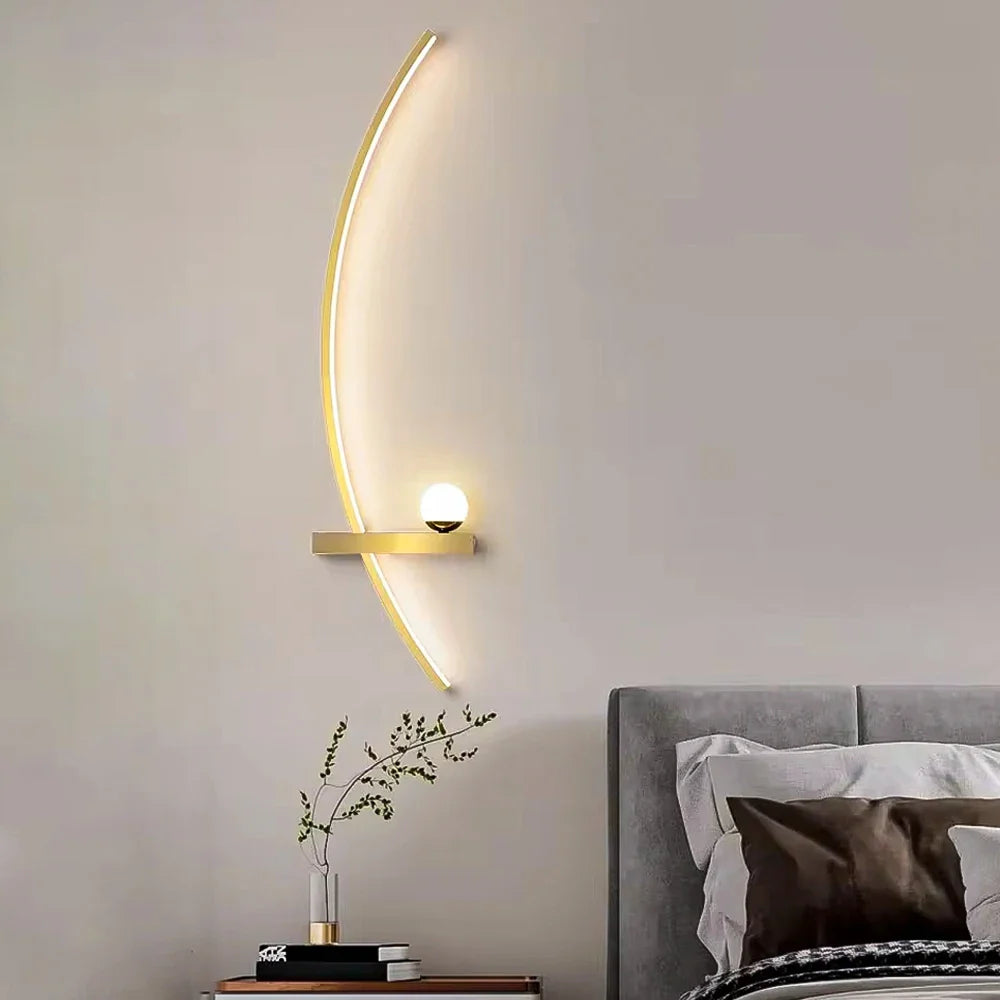 StripeGlow | moderne led-wandleuchten für stilvolle räume