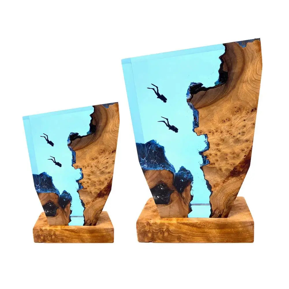 Oceandepths | ozean karst taucher tischlampe