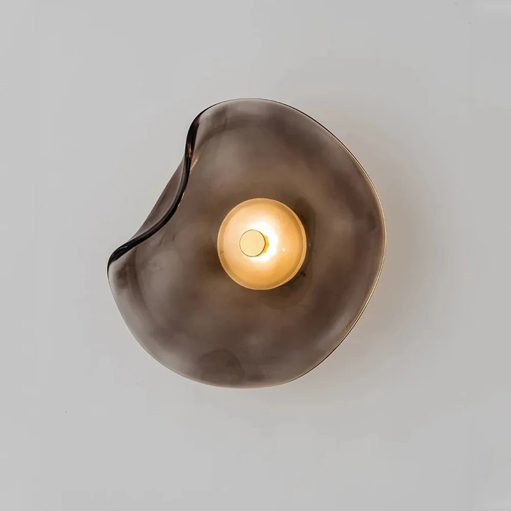 LED glas wandleuchte
