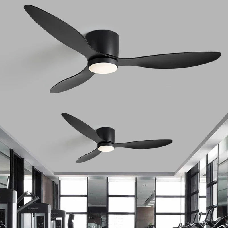 AirGlow | minimalistischer LED deckenventilator