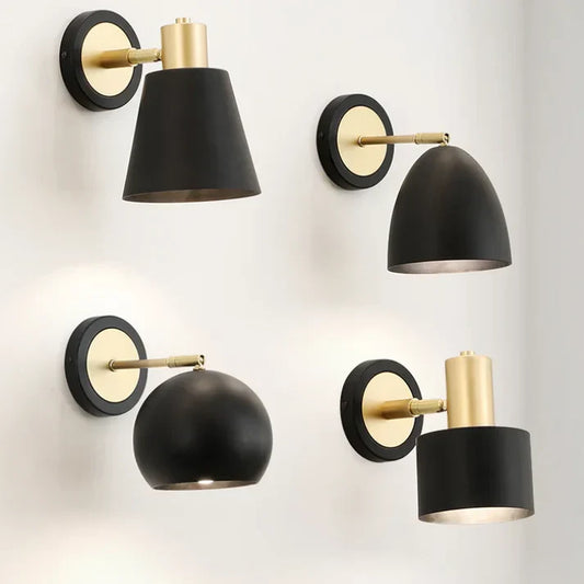 Minimalistische moderne led-wandleuchte