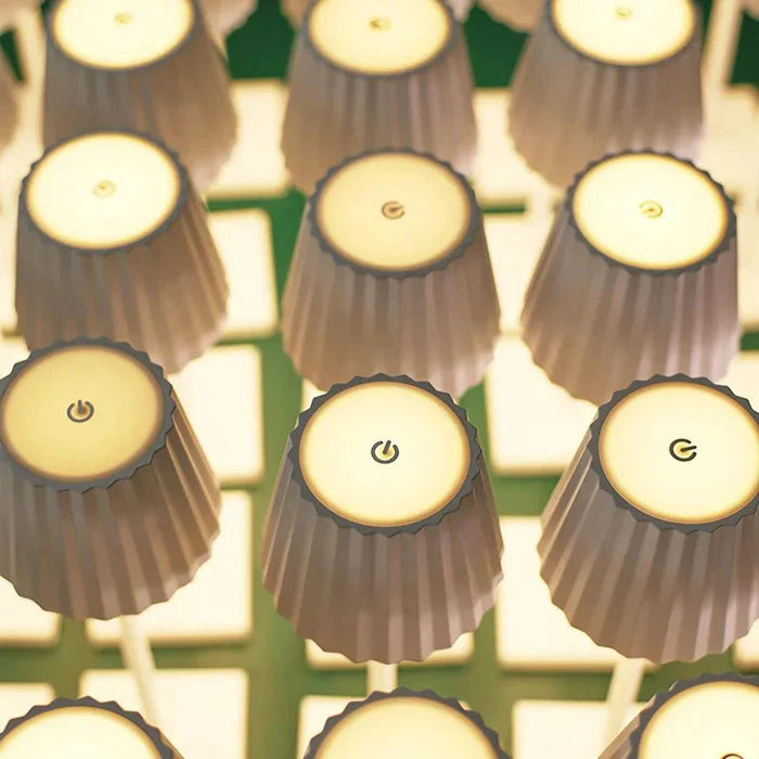 Kabellose led tischlampe, perfekt für moderne wohnräume und stilbewusste nutzer