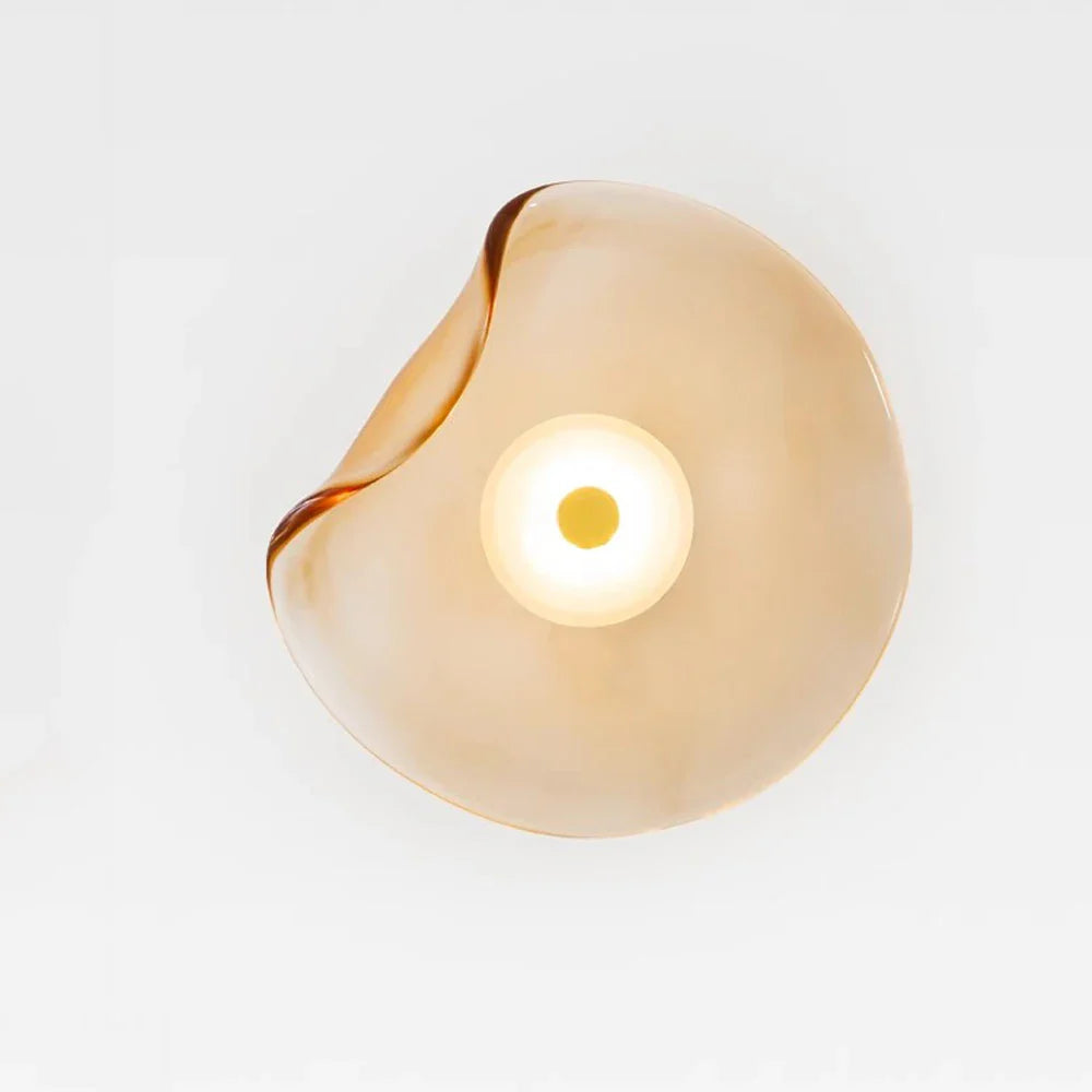 LED glas wandleuchte