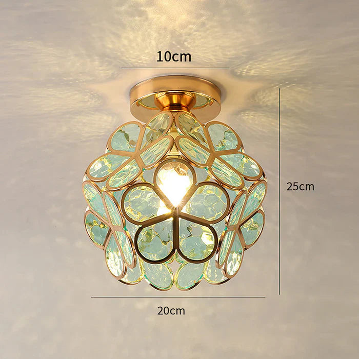 BlossomGlow – deckenlampe im blumenstil
