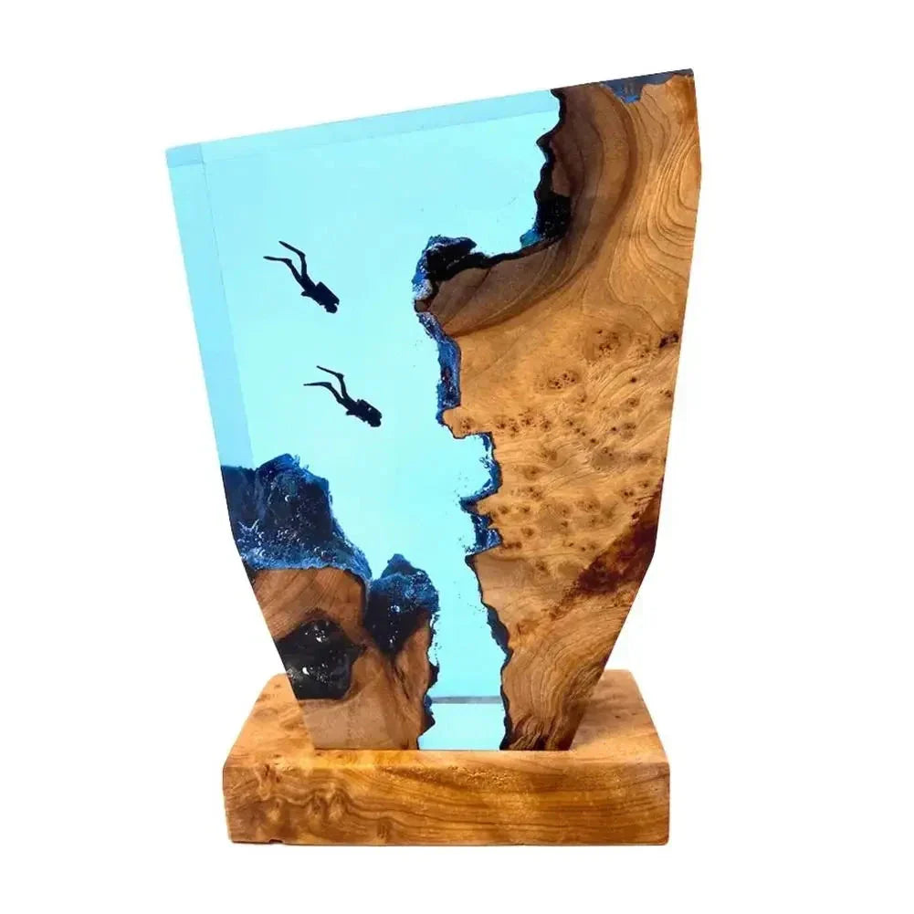 Oceandepths | ozean karst taucher tischlampe