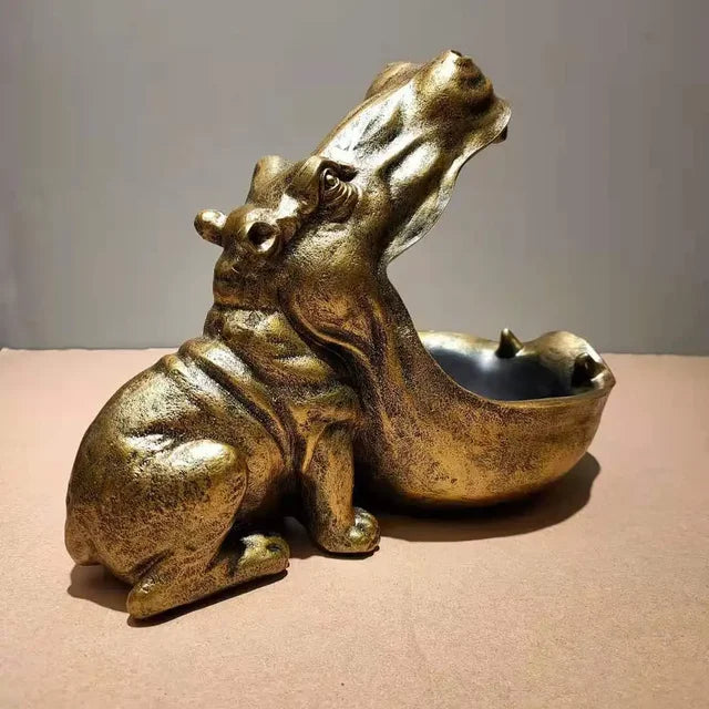 Hippohaven - nilpferd-figurendekoration