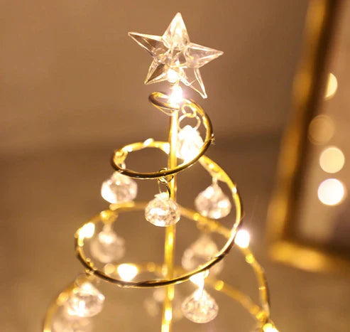 Bezaubernder led-weihnachtsbaum – nachhaltige dekoration für festliche stimmung