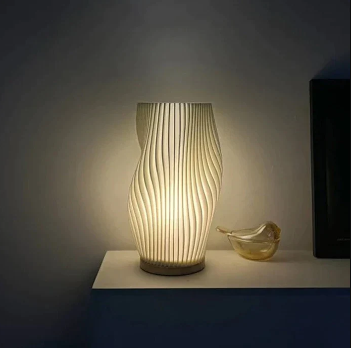 Serene wavecrest lampe