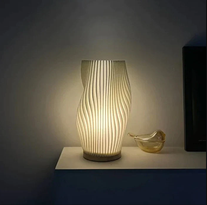 Serene wavecrest lampe