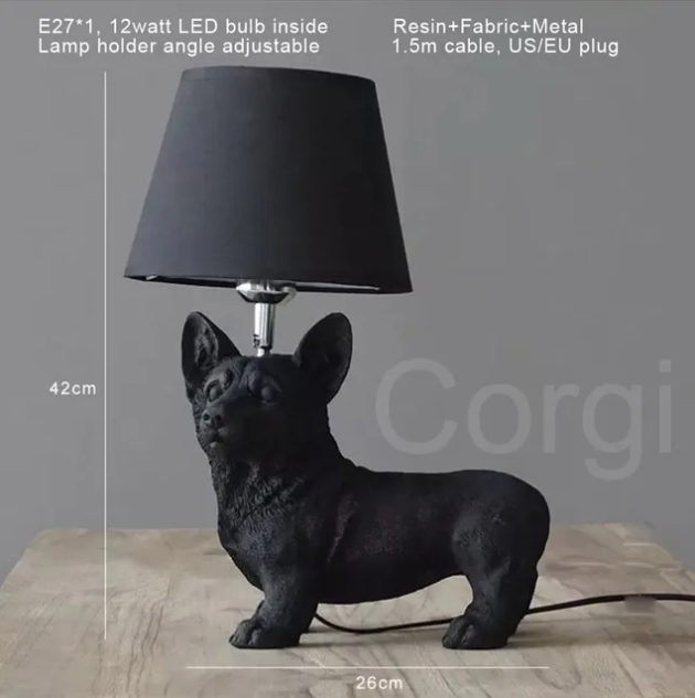 Pupart - hundedesign tischlampe