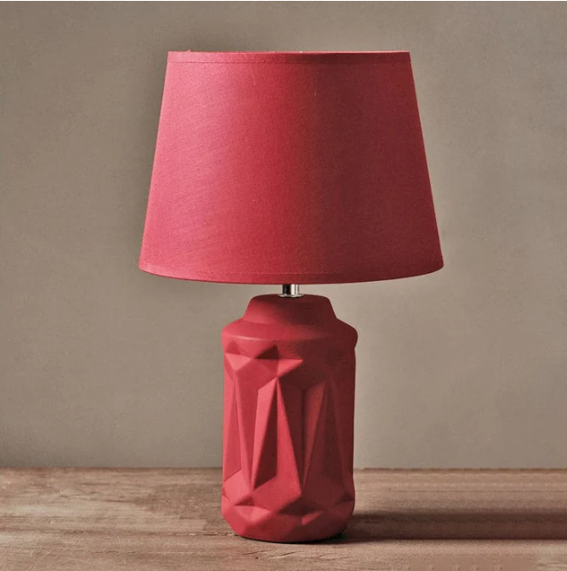 Gloedglow - keramisches rotes nachtlicht
