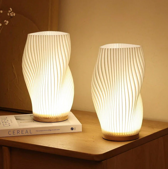 Serene wavecrest lampe
