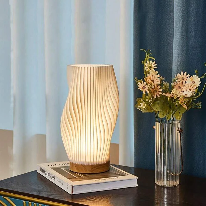 Serene wavecrest lampe