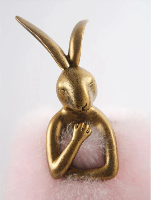 Fluffybunny - feder-kaninchen-tischlampe
