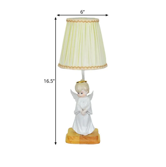 GlowAngel - nachttischlampe mit engelsdekor