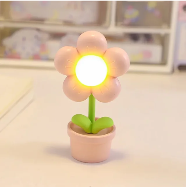BloomLite - kleine blumen-tischlampe